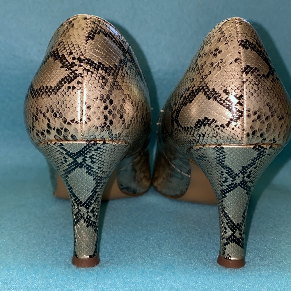 Karen Scott Python Snakeskin “Clancy” Pointy Toe … - image 5